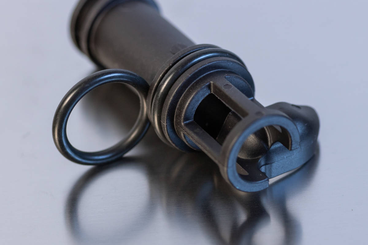 O-ring assembly on component